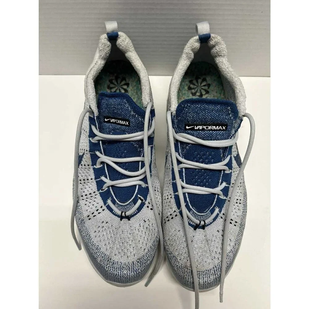 Nike Air Vapor Max FlyKnit Glacier Blue DV1678-009 Men's Sz 10 Shoes *read*